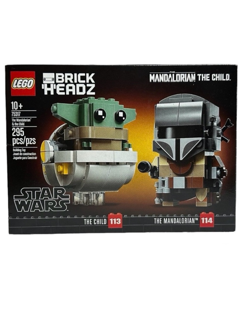 LEGO BrickHeadz Star Wars The Mandalorian & The Child 75317